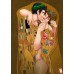 A4 Print - Klimt Kisses, with Goldleaf
